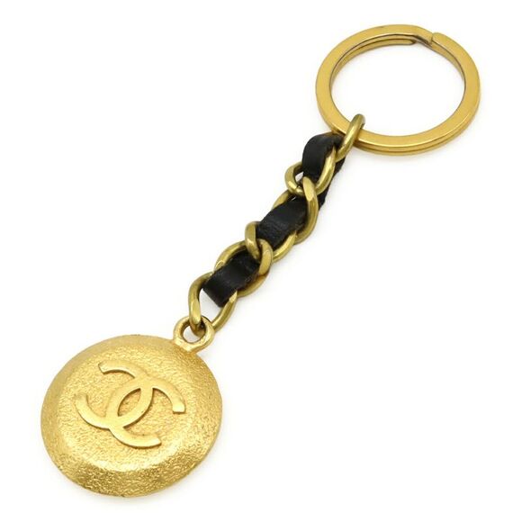 CHANEL Accessories - Chanel Vintage CC Mark Keychain Bag Charm